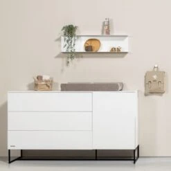 Kidsmill Modular 2 Commode XL Mat Wit -Kinderproducten Winkel modular wit commode e915
