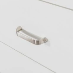 Kidsmill Newport Babykamer Wit | Bed 60 X 120 Cm + Commode -Kinderproducten Winkel newport commode wit zilver greep 2 4 57e9