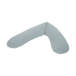 Theraline Gebreid Katoen Voedingskussen Nevel Blauw