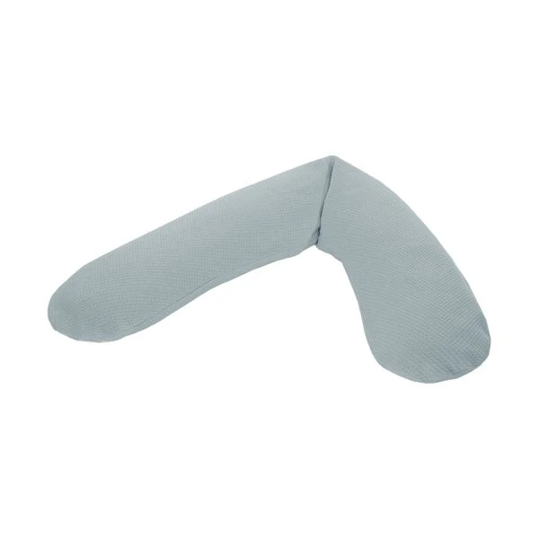 Theraline Gebreid Katoen Voedingskussen Nevel Blauw 1 Theraline Gebreid Katoen Voedingskussen Nevel Blauw