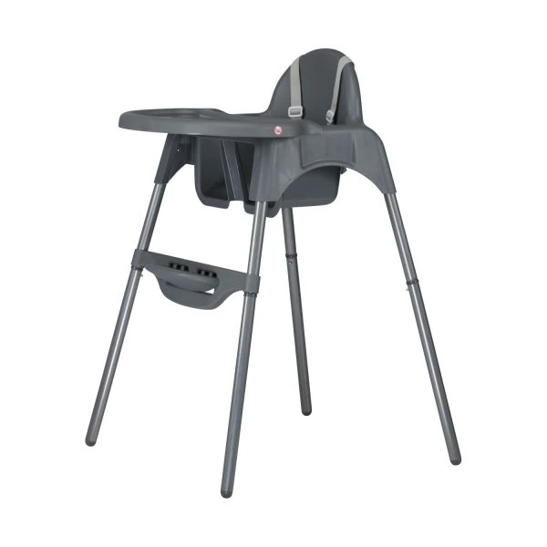 Puck Kinderstoel - 3 In 1 - Mat Grijs 2 Puck Kinderstoel - 3 In 1 - Mat Grijs - Afbeelding 2