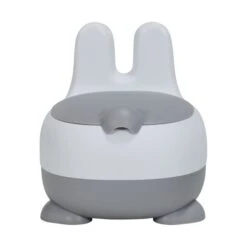 Puck Konijn Potje Wit / Grijs -Kinderproducten Winkel puck konijn potje witgrijs 4 7f4a