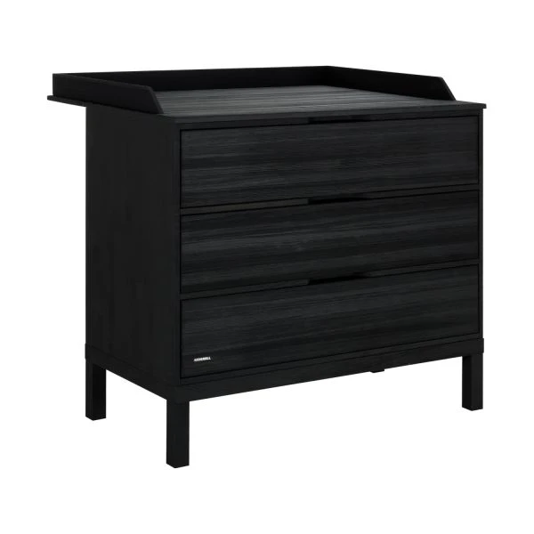 Kidsmill Pure Wood Bladvergroter Zwart Geborsteld 2 Kidsmill Pure Wood Bladvergroter Zwart Geborsteld - Afbeelding 2