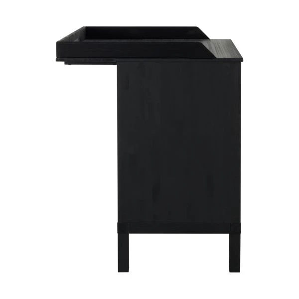 Kidsmill Pure Wood Bladvergroter Zwart Geborsteld 3 Kidsmill Pure Wood Bladvergroter Zwart Geborsteld - Afbeelding 3