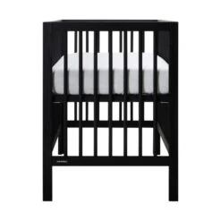 Kidsmill Pure Wood Ledikant Zwart Geborsteld 60 X 120 Cm -Kinderproducten Winkel pure wood zwart ledikant 3 1fae