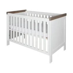 Kidsmill Savigno Babykamer Grijs | Bed 60 X 120 Cm + Commode -Kinderproducten Winkel savigno grijs ledikant 60x120 88d9