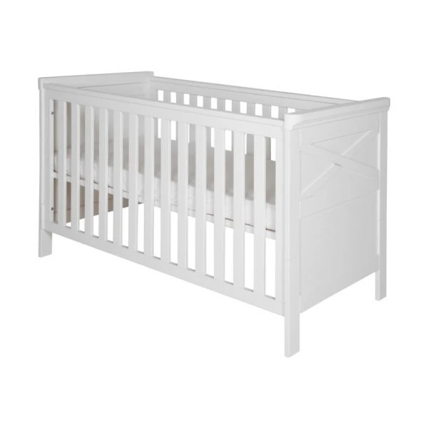 Kidsmill Savigno Babybed 70 X 140 Cm Wit Met Kruis 1 Kidsmill Savigno Babybed 70 X 140 Cm Wit Met Kruis