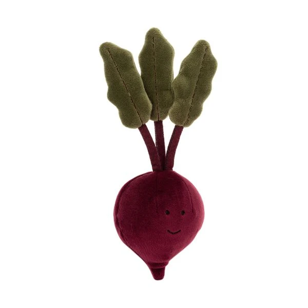 Jellycat Vivacious Vegetable Beetroot Knuffel 1 Jellycat Vivacious Vegetable Beetroot Knuffel